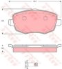 TRW GDB1593 Brake Pad Set, disc brake